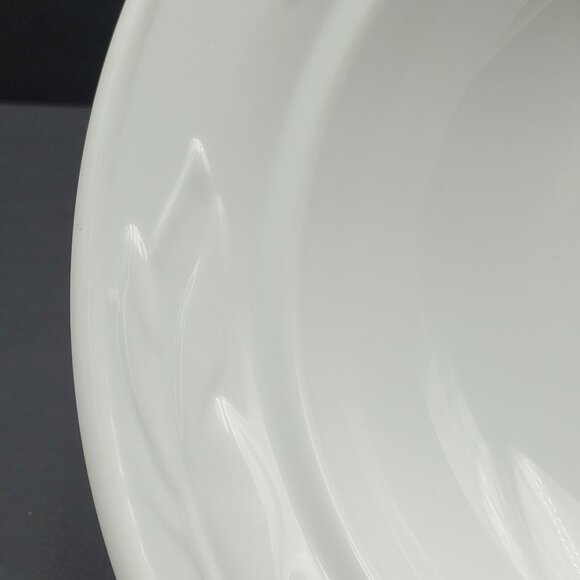 Corningware Casual Elegance White Flora Casserole Dish Corning 1Pt Round Bowl - Picture 6 of 8